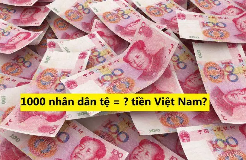 Tỷ giá Nhân Dân Tệ hôm nay 09/08/2024 - Bảng giá CNY/VND mới nhất