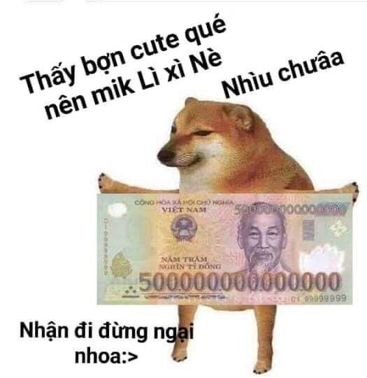 Khám phá thế giới hài hước của tiền qua những hình ảnh meme độc đáo