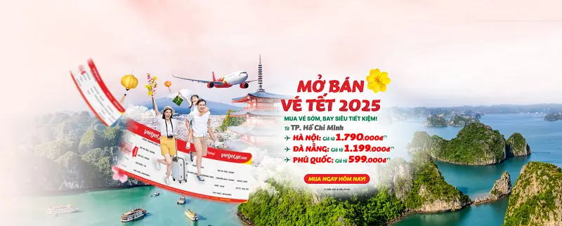 Mã giảm giá VietJet Air - Cập nhật tháng 10/2024