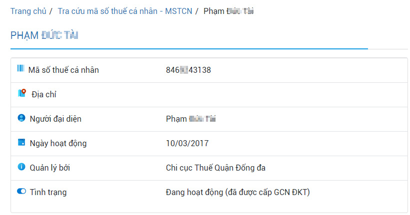 8 cách tra cứu mã số thuế cá nhân online bằng CCCD/CMND CHÍNH XÁC