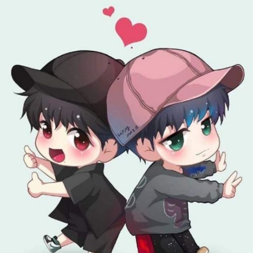 +50 Avatar đôi BFF cute, anime, chibi cho nam, nữ