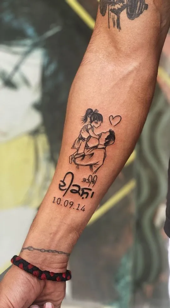 Top 333+ hình xăm cha và con gái cực độc đáo và ý nghĩa - Genztattoo