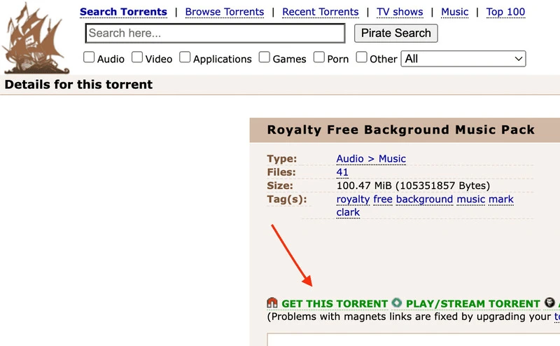 Pirate Bay - Your Top Choice for Torrent File Downloads