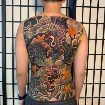 Tiết Lộ Hình Xăm Nhật Cổ Kín Lưng đẹp Nhất  - ROWENA TATTOO