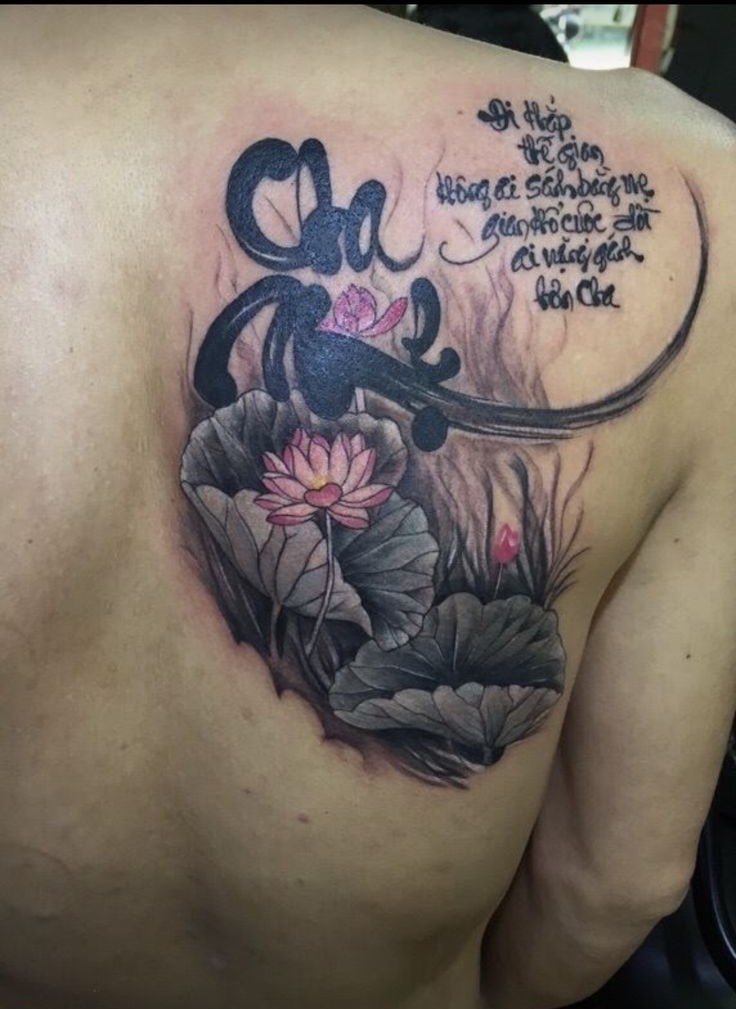 Tổng hợp 888+ hình xăm chữ cha mẹ ý nghĩa, ấn tượng - Genztattoo