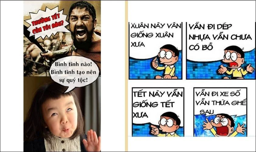 Sưu tầm 50+ mẫu meme Tết độc đáo cho Tết 2024