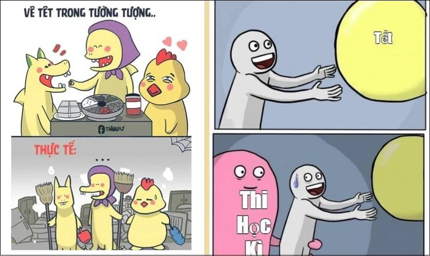 Sưu tầm 50+ mẫu meme Tết độc đáo cho Tết 2024