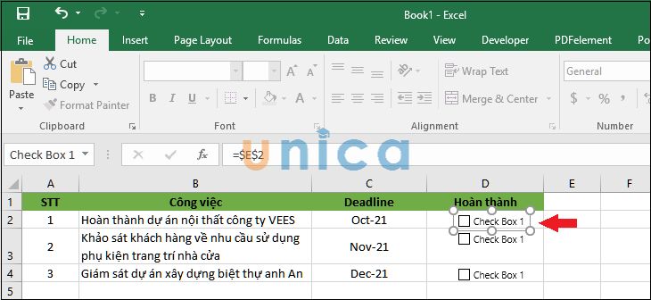 Hướng dẫn cách tạo nút chọn trong excel dễ dàng, đơn giản nhất