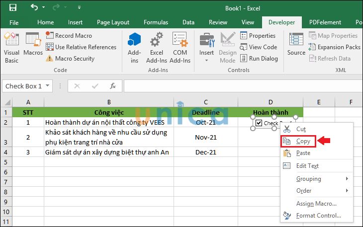 Hướng dẫn cách tạo nút chọn trong excel dễ dàng, đơn giản nhất