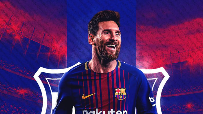 Hình nền đẹp của Messi, hiệu ứng 3D tuyệt vời